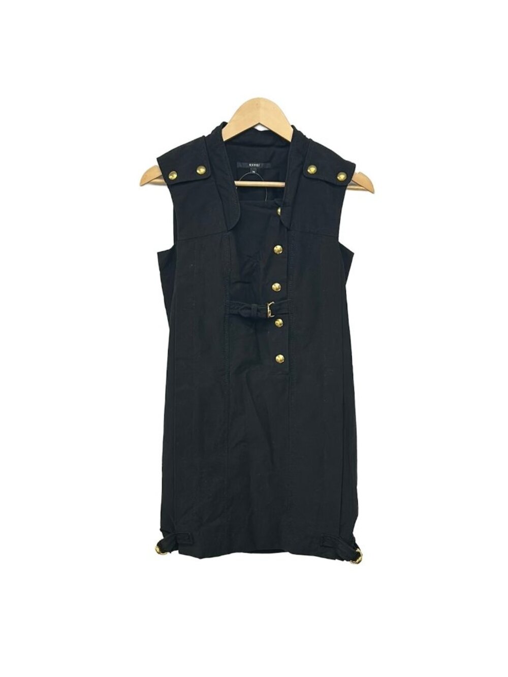 Gucci Dress S Black Sleeveless Mini